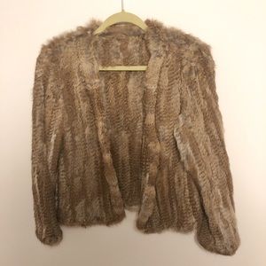 100% Rabbit Fur Jacket